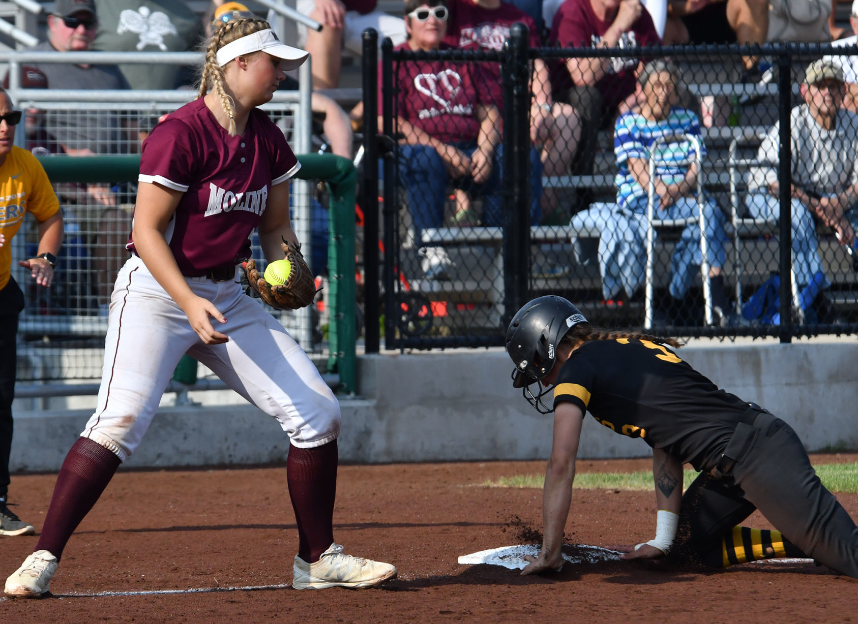 Moline softball Elite Eight at Illinois State University